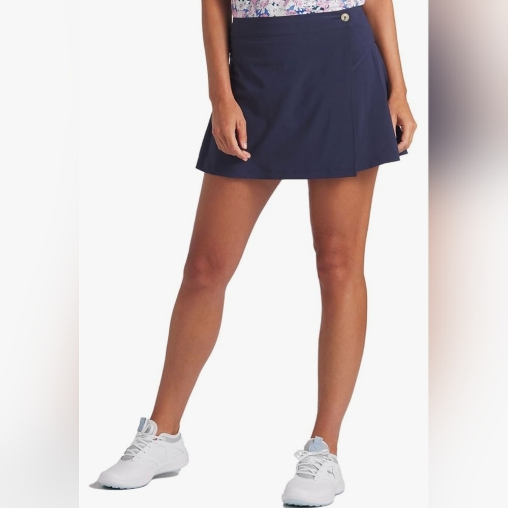 Puma Womens Resort Wrap Skirt size S Navy Blue New with tags